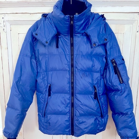 Mens S13 Cobalt Downhill Puffer Jacket - Picture 7 of 16